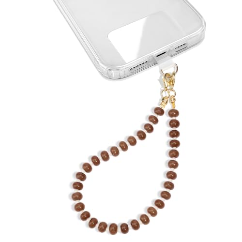 Lostars Natural Stone Beaded Phone Wrist Strap…
