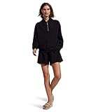 Picture of Varley Women's Hawley Half-Zip Sweatshirt, Black, XS