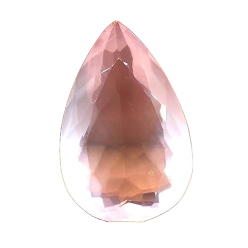 Quartz rose naturel poire pour fabriquer un collier romantique DIY