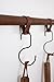 Keyaiira Leather Loop Hooks Household Storage & Organization Towel Holder Kitchen Oven Hook Strap Closet Pants Hook Hanger pan Jeans Hooks [3, 6 or 12 PK]
