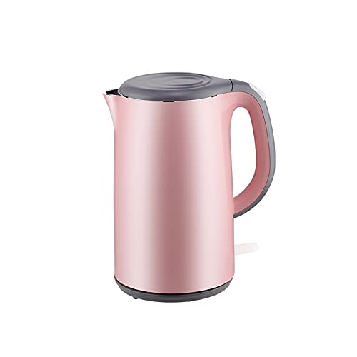 Hervidor eléctrico 1.7L acero inoxidable rosa miniatura 1