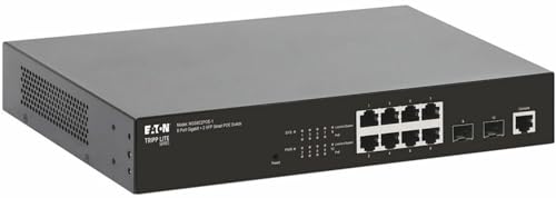 Image of Eaton Electrical - NGS8C2POE-1 - Tripp Lite Series NGS8C2POE-1 Ethernet Switch - 8 Ports - Manageable - Gigabit Ethernet