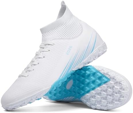 Soccer Cleats for Mens Womens Indoor Soccer Shoes Unisex Baseball...