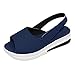 WWricotta Zapatillas Casual Mujer - Zapatillas Baratas Zapatillas De Malla Tejidas Zapatillas Sacudir Casual Zapatos Respirado Ligero Zapatillas Gimnasio Fitness Zapatos Mujer Verano