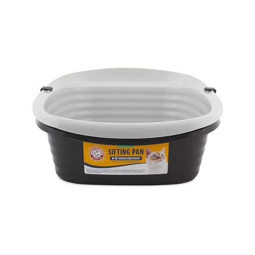 Arm & Hammer Large Sifting Litter Box Scoop Free Cat Litter Tray with Microban, Made in USA - Image 3