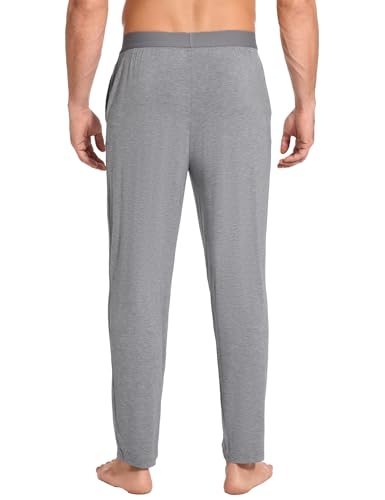 GYS Bamboo-Derived Viscose Men's Pajama Pants Soft Lounge Pants with Pockets2