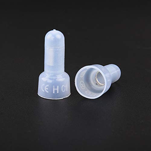 Image of Nilight - 50036R Closed End Crimp Terminal 300 pcs 22-16 /16-14 /12-10 Gauge Nylon Wire Connector Kit,2 Years Warranty