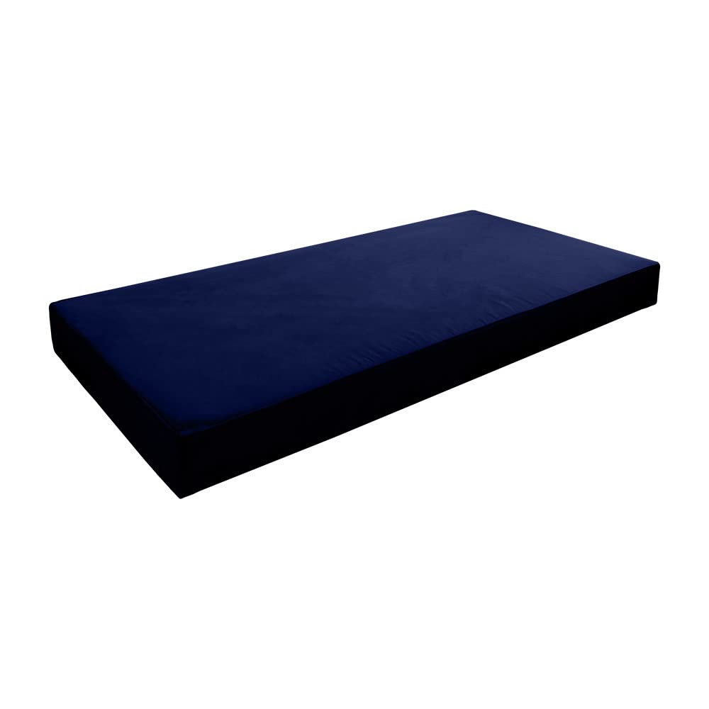 Cover ONLY Twin-XL Same Pipe Velvet Indoor Daybed Mattress 80