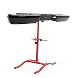 Gelacie Universal Spray Paint Stand Adjustable Up to 21 LBS T-Bar Rack Suitable for Bumpers, Guards, Fenders, Spoilers Auto Body Repair Tool Panel Steel Powder Coated Red