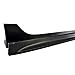 Side Skirts Compatible with 2008-2017 Mitsubishi Lancer, Factory Style PP Side Bottom Line Extension by IKON MOTORSPORTS, 2009 2010 2011 2012 2013 2014 2015 2016