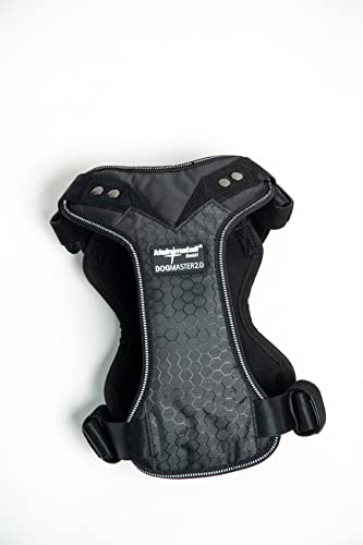 DogMaster 2.0 Hundesicherheitsgurt, schwarz/Black, Größe XL