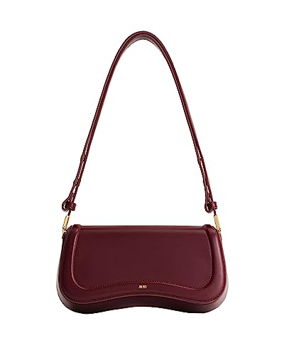 Bolsa de ombro JW PEI Joy feminina, Clarete profundo, Small
