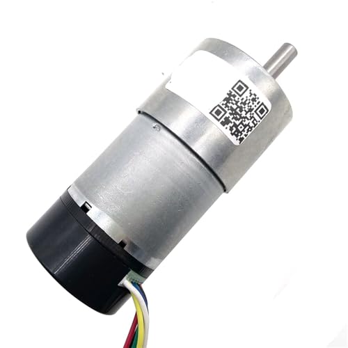 Moteur à engrenages cc pour robotique JGB37-3530GB avec mini encodeur - 3