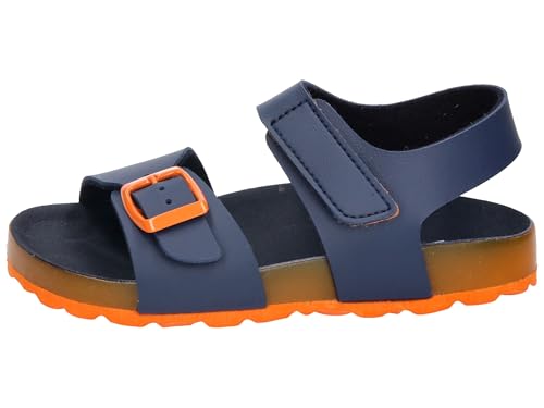 Lico Garçon Bioline Master chaussons bas ergonomiques en feutre bleu