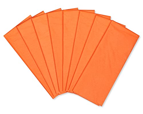 Papyrus 8 Sheet 20 in. x 26 in. Orange Tissue Paper for All Occasions