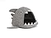 SHBuyandSale Koty jaskinia/Cat-Cave Hai/Shark (szary)