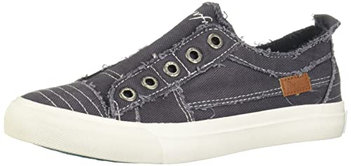 Preisvergleich Produktbild Blowfish Malibu Damen Play Sneaker, Leinwandbild, Motiv Blauer Thunfisch, 39 EU
