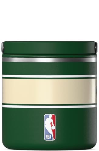 Image of Hydrapeak x NBA Officially Licensed Milwaukee Bucks 25oz Stainless Steel Vacuum Insulated Thermos Food Jar with Handle, Wide Mouth Leak-Proof Soup Thermos for Adults, 10 Hours Hot and 16 Hours Cold