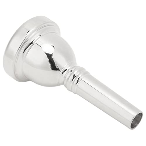 Acouto Alto Trombone Mouthpiece - Premium Copper Instrument Accessory Replacement Part (Gold) (Silver)