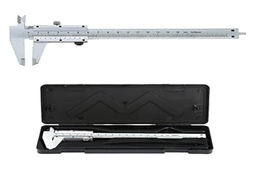 Pied à Coulisse Vernier 150mm Acier Inoxydable