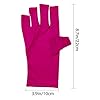 4-Pairs-UV-Glove-for-Nail-Lamp-Manicures-Anti-Block-UV-Ray-Fingerless-Glove-for-Girl-WomenWhiteBlack-Purple-Pink Jolbndcv 4 Pairs UV Glove for Nail Lamp, UPF50+ Protection Gloves Manicures Anti Block UV Ray Fingerless Glove for Girl Women White,Black,Purple,Pink