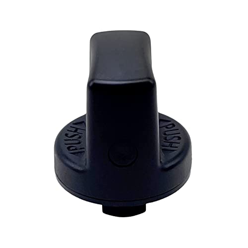 HYXUAN Keyless Ignition Start Switch Knob Cap and Insert 4408A167 4408A031 Compatible with Lancer 2008-2017 Black