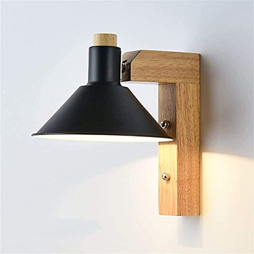 Aplique de pared LED negro para eliminar las sombras molestas en pasillos oscuros 2
