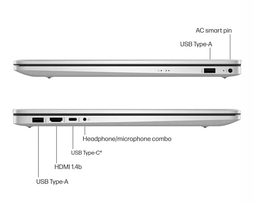 Image of HP 17 inch Laptop | 17.3 inch FHD Computer | 32GB RAM | 2TB SSD & 128GB Portable SSD | AMD 6-Core CPU | Webcam | USB-C | Wi-Fi| Bluetooth| Copilot Ready| Ultra Portable| AI-Powered Windows 11| LE Bundle