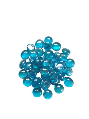 Jagmagahat Decoration Marble Stones for Vase Filler or Pebbles Decor/Glass Capsule Pebbles/Glass/Gravels/Stone/Beads Aquarium, Table, Vase, Fountain (480 Gram), Stone 480 Aqua Blue (Stone_480 Blue) (B09MM5CFYL) Amazon Price History, Amazon Price Tracker