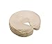 Master Massage Fitted Crescent Headrest Face Pillow Cradle Cover Pack of 4 ( for Face Cushion of Massage Table)