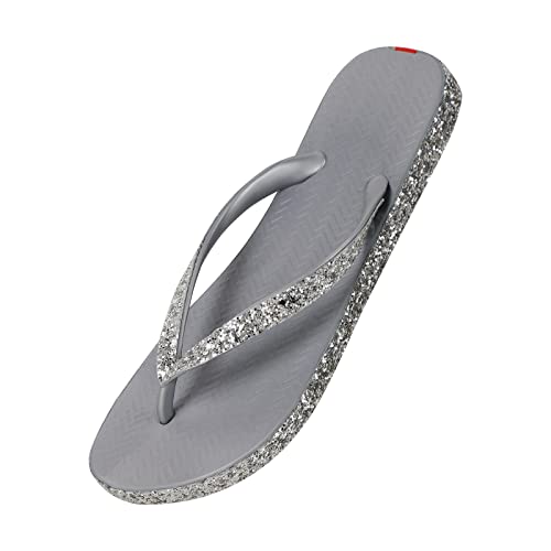 Swalker Glitter Women's Flip Flop Sandal in Recycle Materials2