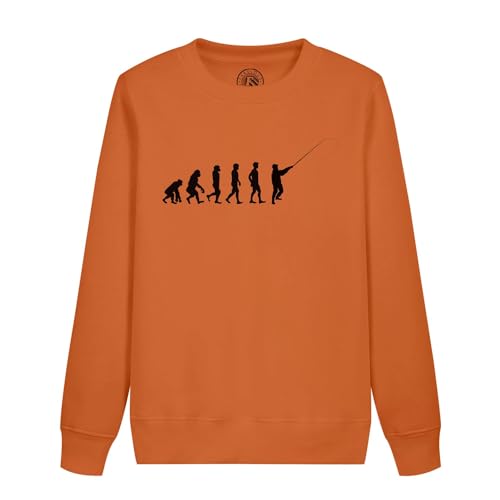 Sweatshirt enfant évolution pêche : le cadeau parfait pour petit pêcheur