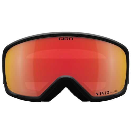 Image of Giro Ringo Snow Goggles Black Wordmark Vivid Ember