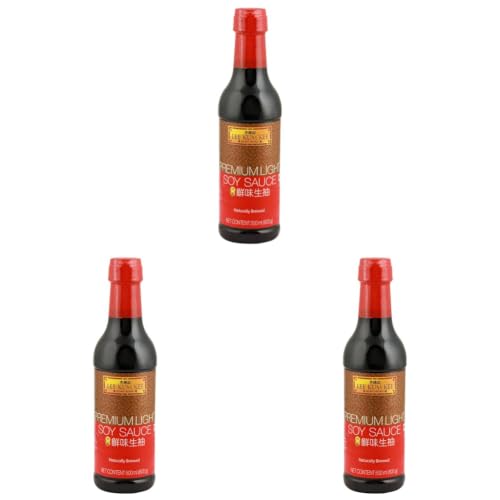 Image of Lee Kum Kee Light Soy Sauce, 16.91 fl oz ? 500 ml (Pack of 3)