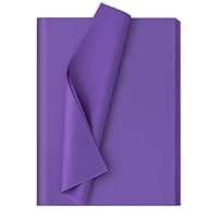 Simetufy Purple Tissue Paper for Gift Bags, 115 Sheets 14 x 20 Inches Purple Wrapping Paper, Gift Wrapping Tissue Paper Bulk for Crafts Mother's Day Fall Halloween Wedding Birthday Holiday Party Decor