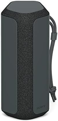 Sony SRS-XE200 - Portable Wireless Bluetooth Speaker with Wide Sound and Carrying Strap - Waterproof, Shockproof, 16 Hours Battery Life and Quick Charge - Black