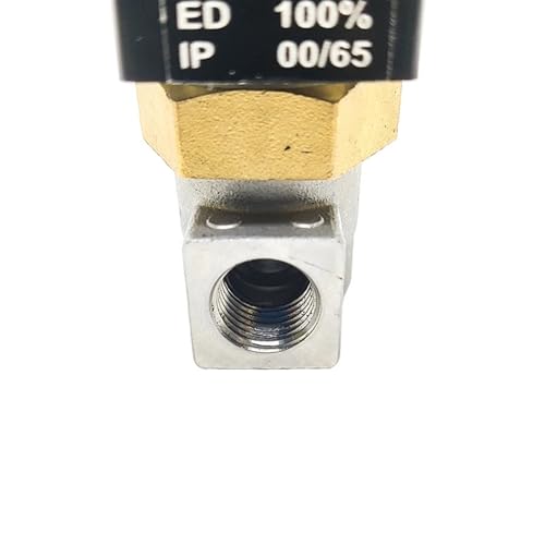 Électrovanne en acier inoxydable 1/8 pour automatisation de réseau eau