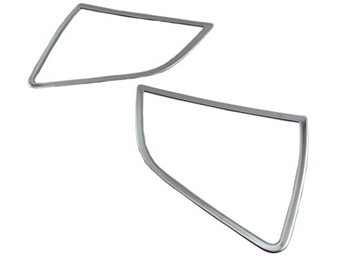 BRIGHTZ 7シリーズ F01 超鏡面ステンレスメッキスピーカーリング 2PC 【 SPEAKER-030 】 740i 750i 740 750 30679