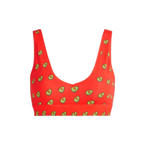Image of MeUndies -Stretch Organic Cotton V-Neck Bra - Comfortable Bralette for Women - No Underwire - Amazon Exclusive Fabric