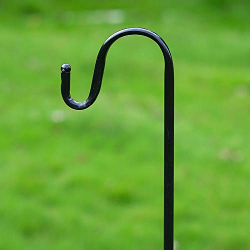 LYEAA dizhenhui104-jiaju Outdoor Herdershaak, tuin opknoping voor vogelvoeders, bloempotten, 2 stuks - Afbeelding 4