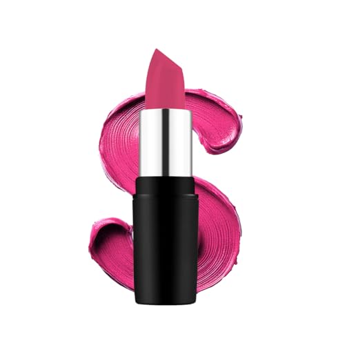 Image of Swiss Beauty Pure Matte Creamy Lipstick | Non-drying, Highly pigmented Lipstick | Shade- Pink Blossom, 3.8gm|
