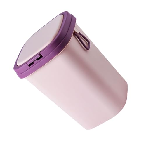 Caneca de basura Happyyami con tapa y diseño compacto
