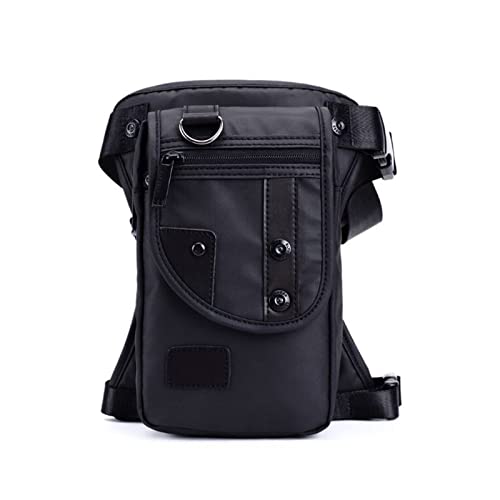 Messenger Bags Bag Genuine Leather Handbags Men Leather Shoulder Bags Men Messenger Bags Small Crossbody Bags for Man Fashion Handbag(Black)