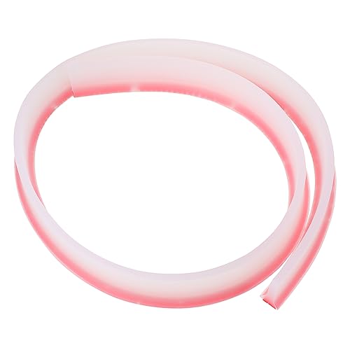 SEWACC 1PC Bendable Self Adhesive Water Separation Strip for Bathroom and Toilet Doorway Curved Design Water Stopper Easy to Clean and Durable for Areas