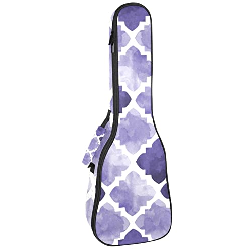 Housse ukulélé concert ténor soprano rembourrée 10mm à motif mouton