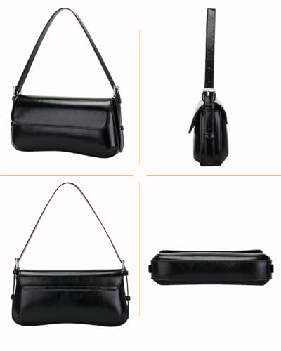 Image of Herald Small Shoulder Bag for Women, Hobo Clutch Handbag