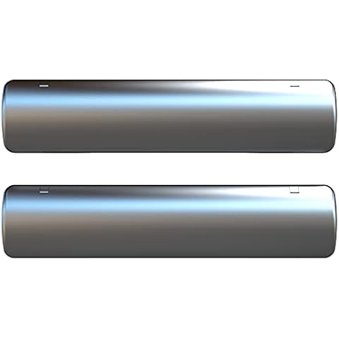 Sweet by Ultion Multi-Layer Insulated Squared Letter Box Letterplate - Matching Door Furniture Available (Stainless Steel) Cover