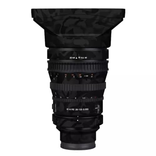 Capuchon objectif Sony 28-135 f4 anti-rayures protection noir ombré