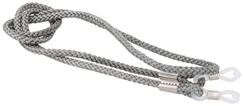 Paule & Knopf Hochwertig gewobenes Nylon - Brillenband V38179 mit einstellbaren Silikonschlaufen in Grau Cover