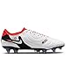 Nike Legend 10 Elite SG-Pro AC Mens Football Boots DV4329 Soccer Cleats (UK 6 US 7 EU 40, White Black Bright Crimson 100)
